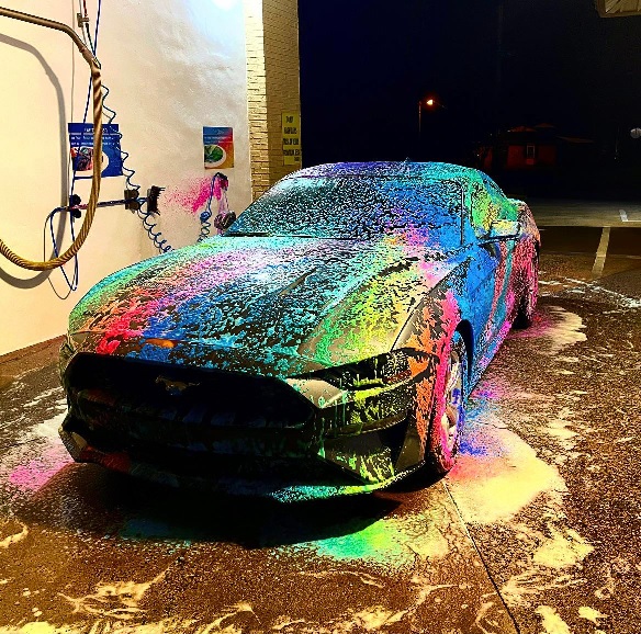 Color Foam Car shampoo